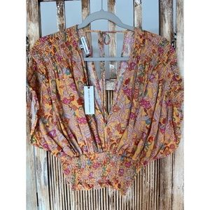 Cupcakes and Cashmere Cute Flowy Crop